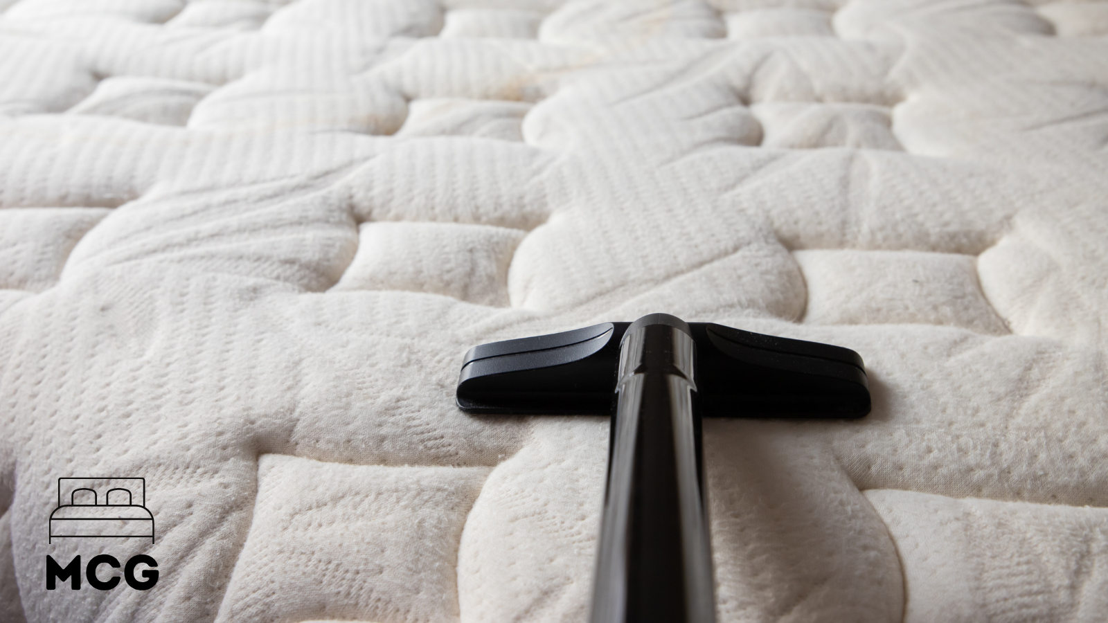 vacuum cleaning a mattress