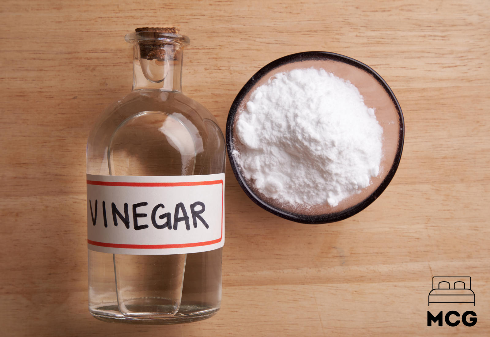 vinegar and baking soda