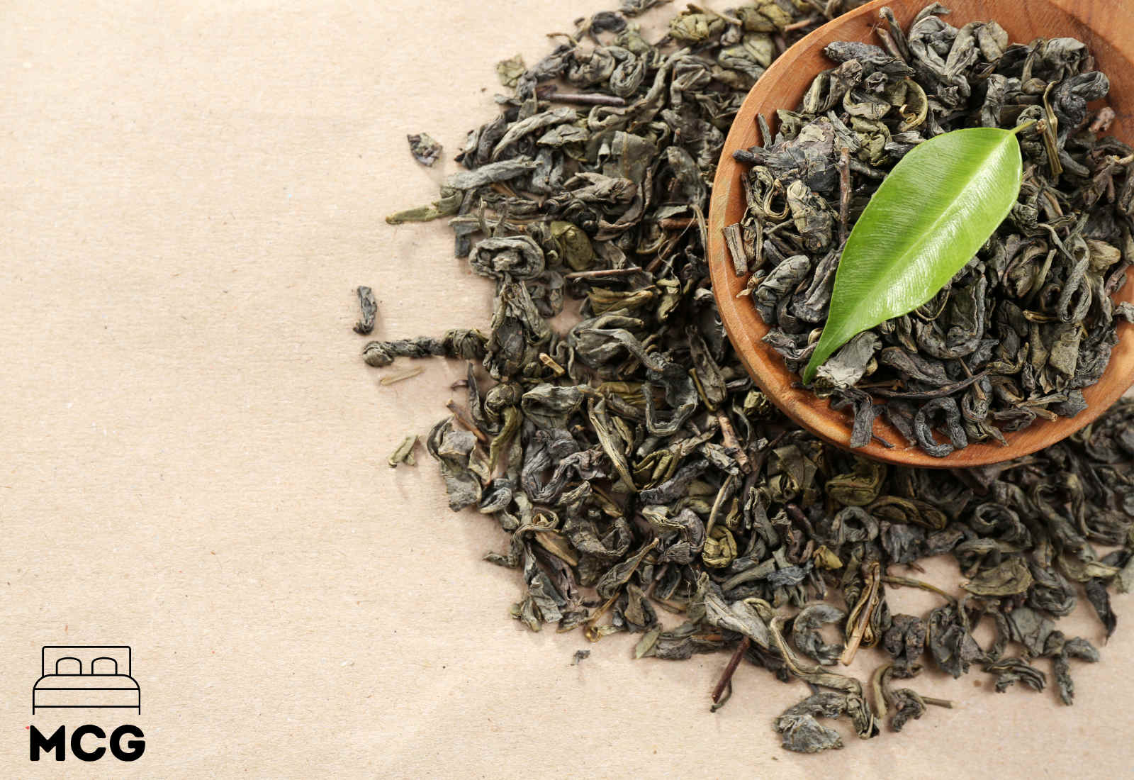 black tea leaves