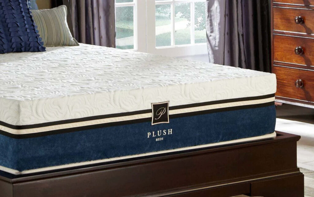 plush beds cool bliss mattress close-up